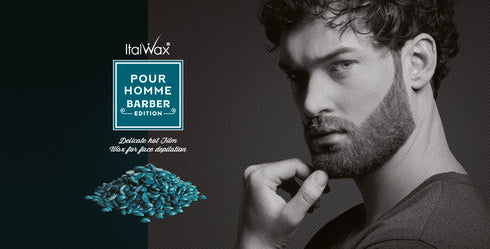 Cera de película para peluquero Italwax Pour Homme 500 g