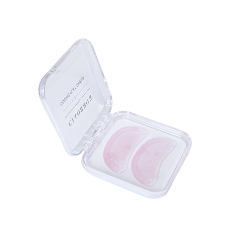 pink variant in open branded storage case Korean lash lift Step 1 shield