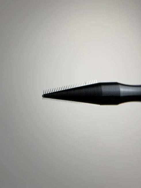 Double-Ended Brow Lamination Tool. Comb side