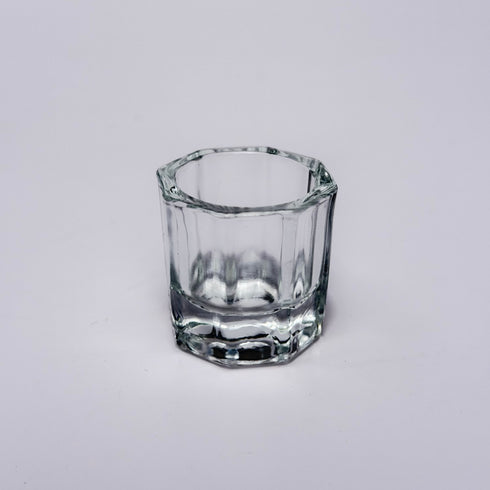 Glass dappen dish for product mixing