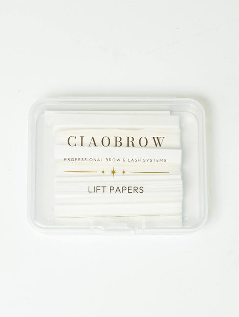 Ciaobrow Lift Papers open case