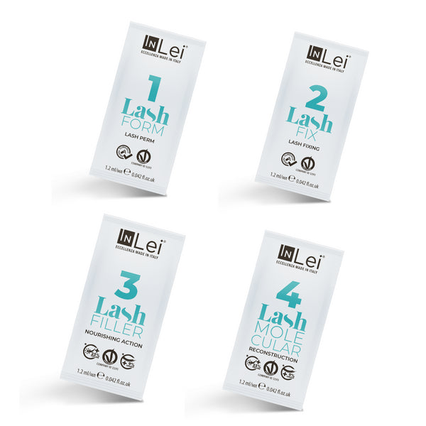 InLei® Lash Filler Combo (STEP 1,2,3,4) Sachets