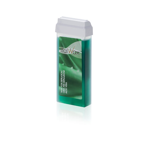 Italwax Cartridge Natural Lipsoluble Wax 100 ml- Aloe Vera