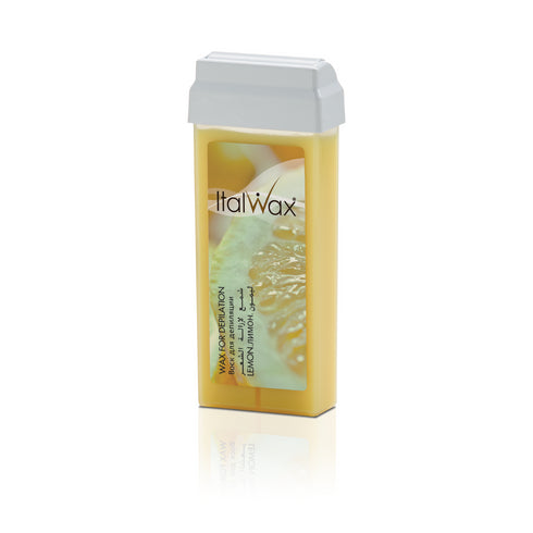Italwax Cartridge Natural Lipsoluble Wax 100ml - Lemon