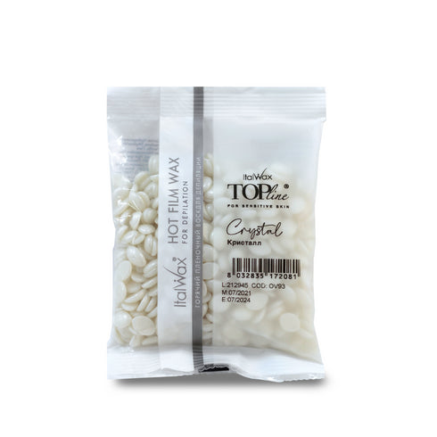 Italwax Top Line Hard Wax 100g sample Crystal