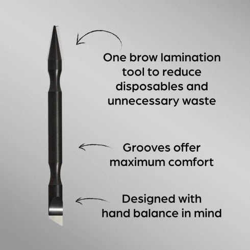 BROWLUXE Double-Ended Brow Lamination Tool benefits