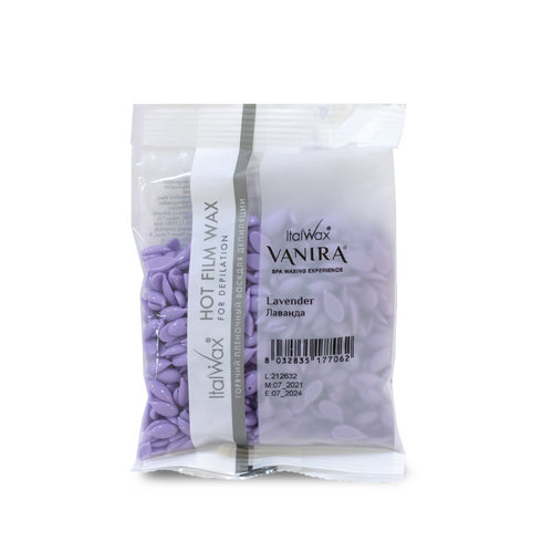 Vanira Film Wax 100g sample lavender