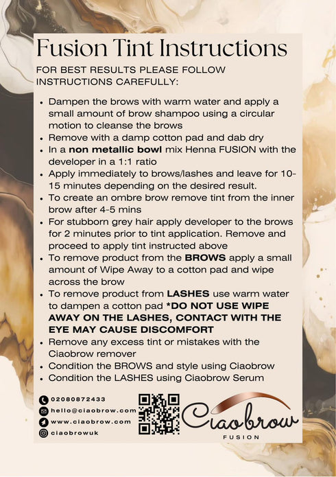 Ciaobrow Hybrid Tint Henna Fusion