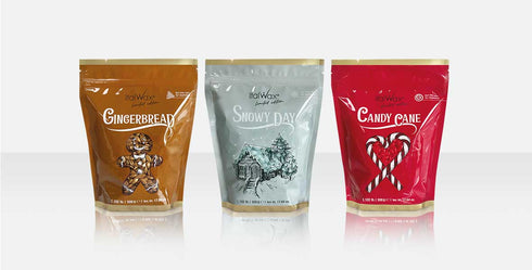 Italwax Candy Cane Film Wax – Limited Edition Christmas Wax (Winter Collection)