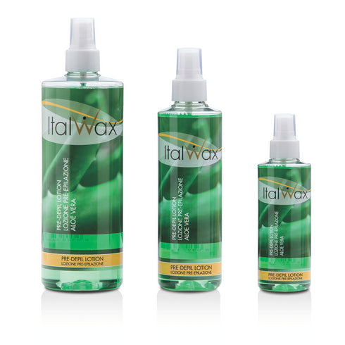 Italwax Pre-Wax Lotion Aloe Vera 500ml/250ml