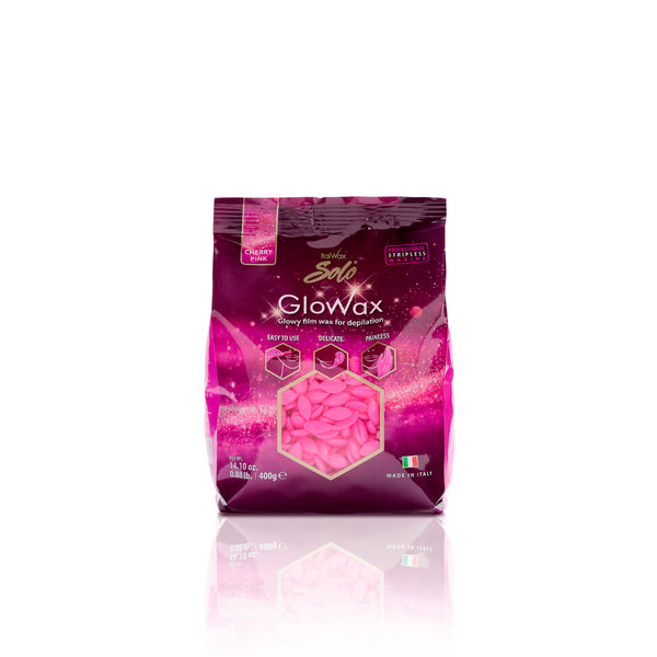 Italwax Cherry Pink Glowax Hard Wax 400g
