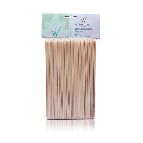 Espátulas desechables extra grandes Italwax 60 piezas