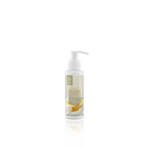 Italwax After-Wax Emulsion Orchid applied to skin