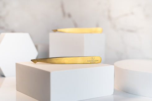 Gold-Slanted-Tweezer