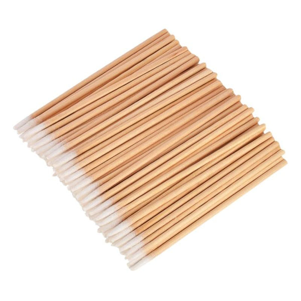 Italwax Wooden Cotton Tip Applicator Sticks