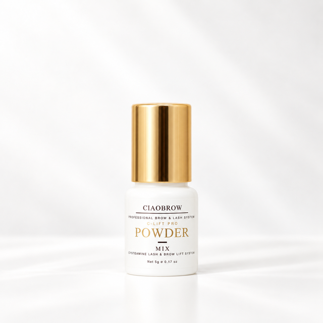 Ciaobrow C-Lift Pro Powder bottle on white background